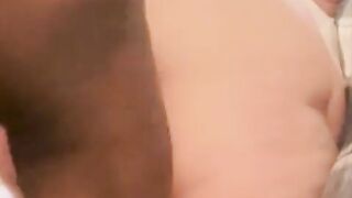 Step brother gets a Christmas present from a chubby babe with a thick body and a mouth to match