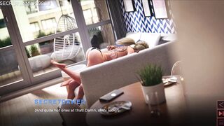 Bimbo Hot Mature MILF Fucks Busty Friend While Perverted Pervert Watches - The Synthetic's 3D Porn Game