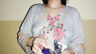 Stepsis with massive natural tits gets rough fucked in the bedroom