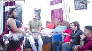 Step sister Bhabhi gets pounded by stranger boys while husband is away