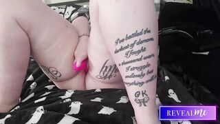 Curvy BBW BED Vibration Orgasms Part 2 - A Solo Masturbation Adventure