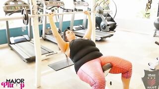 Sofia Rose's big clit and juicy pussy get pounded on kitchen counter by Rome Pounds