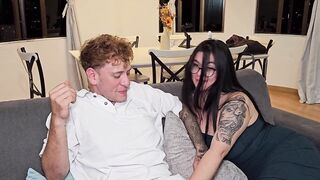 Watch curvy stepsisters Antonella Jones & Emily Fox get their tight asses pounded by a hung dude - Cuckquean style!