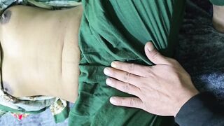 Stepmom with huge tits and long hair gets hot and bothered by stepson's big cock