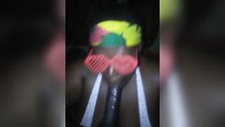 Watch this BBW slut get a messy facial and a sloppy head from a lucky guy