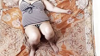 Stepmom and son get dirty with each other's big tits and ass in hardcore ass fucking frenzy!