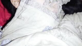 Stepbrother and Stepsister share bed, with some rough sex and big natural tits action - 14 image