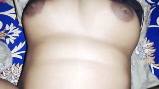 Stepbrother and Stepsister share bed, with some rough sex and big natural tits action - 9 image