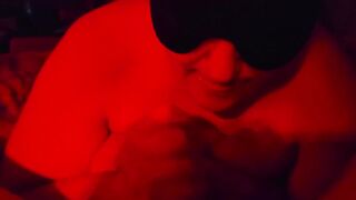 Watch this BBW MILF gagging on my meat in close-up POV action!