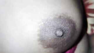 Stepmom with natural tits gets wild with stepson's big cock