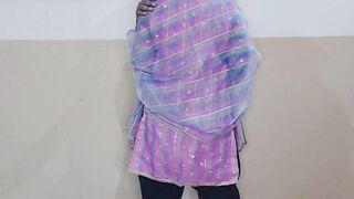 Stepmom with perfect natural tits takes a rough pounding from her neighbor's big cock