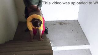 My Sis-in-law gets down and dirty on stairs in hot roleplay action - 7 image