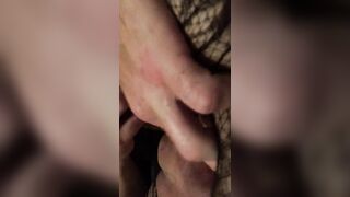 Brunette BBW gets her ass fisted and dildoed with lube and big tits bouncing - 8 image