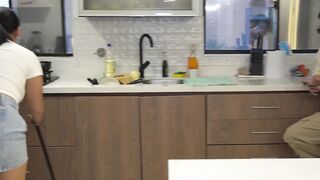 EmilyFox's curvy ass gets destroyed by stepbrother's massive cock - POV