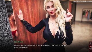 Stepson helps busty stepmom get dressed in the fitting room - The Synthetic 07 - 3D Hentai Game