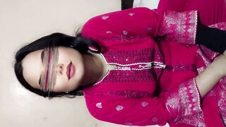 Young maid with puffy nipples gets pounded for Valentine's sex gift