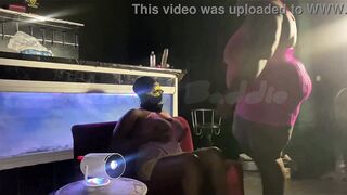 Watch Pink Fishnet Booty Worship slow sensually twerk & curvy curves on display