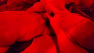 Red Light BBW gets drilled hard with toy before being slammed with sawzall