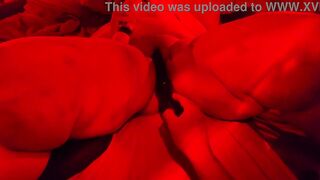 Red Light BBW gets drilled hard with toy before being slammed with sawzall