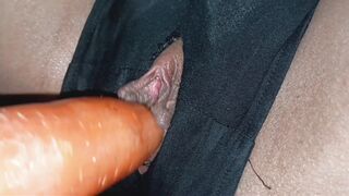 Watch this BBW slut get her holes drilled hard and filled with hot cream