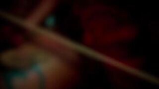 Curvy Valentine gets oiled up and pounded by BBC