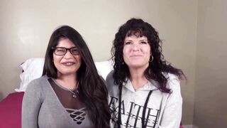 Big tit BBW milfs beg for rough pounding by a hung stud on Desperate Casting - 1 image