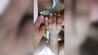 Watch this hot Arab MILF get her tight ass drilled by a big cock while her husband watches