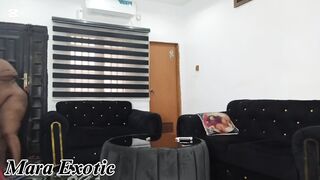 Mara Exotic's curvy body and natural tits get kinky in Naked House Chores video