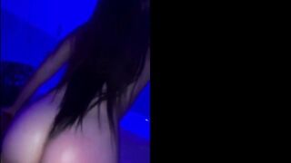 My stepsister's tight pussy is getting oiled up and pounded by my stepbrother while my stepmom is in the room - 5 image