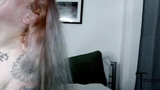 Dirty talk chubby MILF Bambi Beauty fucks her elderly lover in a steamy 1 on 1 session - 14 image