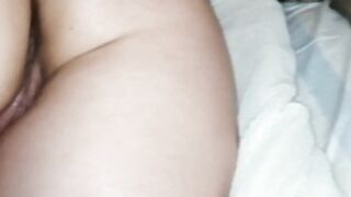 Watch me dominate my stepmom with my massive feet and tight pussy!