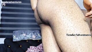 BBC pounds BBW's massive ass and cums all over her big butt - 14 image
