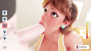 Stepmom with massive tits and a huge ass takes on stepson's big cock & takes it in her mouth and face - 11 image
