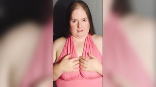 BBW Teasing and Showing her Tits - 9 image