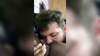 Cum in Mouth Ebony Face Sitting and Pussy Eating