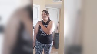 BBW Latina Gets Creampied in her Car and Squirts Heavy
