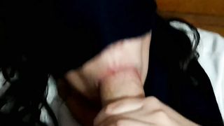 Schoolgirl Sucks me off and gives me a Russian Handjob - 4 image