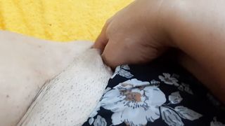 Fast Masturbation with Toy. BBW Lady - 6 image