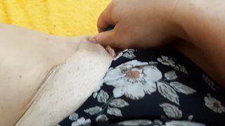 Fast Masturbation with Toy. BBW Lady - 7 image