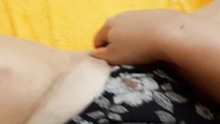Fast Masturbation with Toy. BBW Lady - 9 image