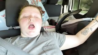 Wife using her Toy on the way Home - 10 image