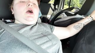 Wife using her Toy on the way Home - 2 image