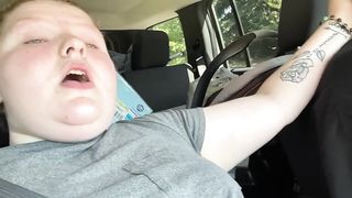 Wife using her Toy on the way Home - 4 image