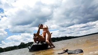 Risky 4th of July public fuck on the jet ski - 12 image