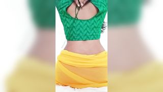 Newly Married Bhabhi Showing her Sexy Figure and Fingering her Hairy Pussy - 5 image