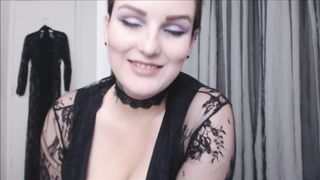 BBW gives cuckold a handjob before date with bbc - 3 image