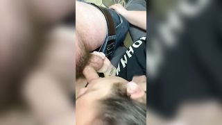 Blowjob with Big Cumshot on Face at end - 12 image