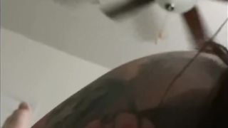 Busty MILF Pegs Husband, Cums while Fucking Him, makes him Cum on Self! - 9 image