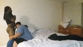 Kell the SexBeast Deepthroat Fuck Ms. Mega-Peaches and Ends Hardcore Doggy Style Creampie - 3 image