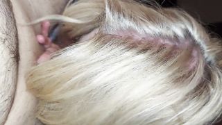 Mature Housewife Gags and gives Sloppy Head - 4 image